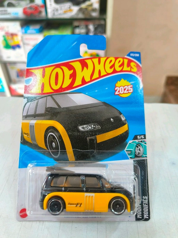 Hot Wheels RENAULT ESPACE F1 | HW Modified | Black/ Yellow | 172/250