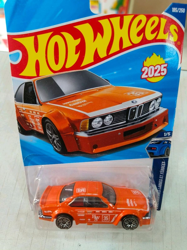 Hot Wheels BMW 635 Csi | Wild Widebody | Metalflake Orange | 185/250