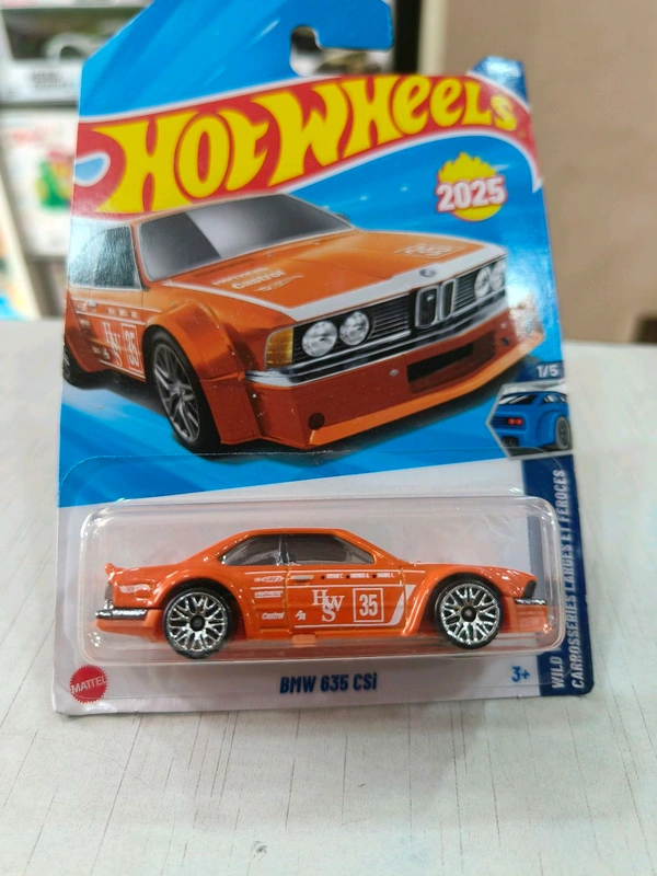 Hot Wheels BMW 635 Csi | Wild Widebody | Metalflake Orange | 185/250