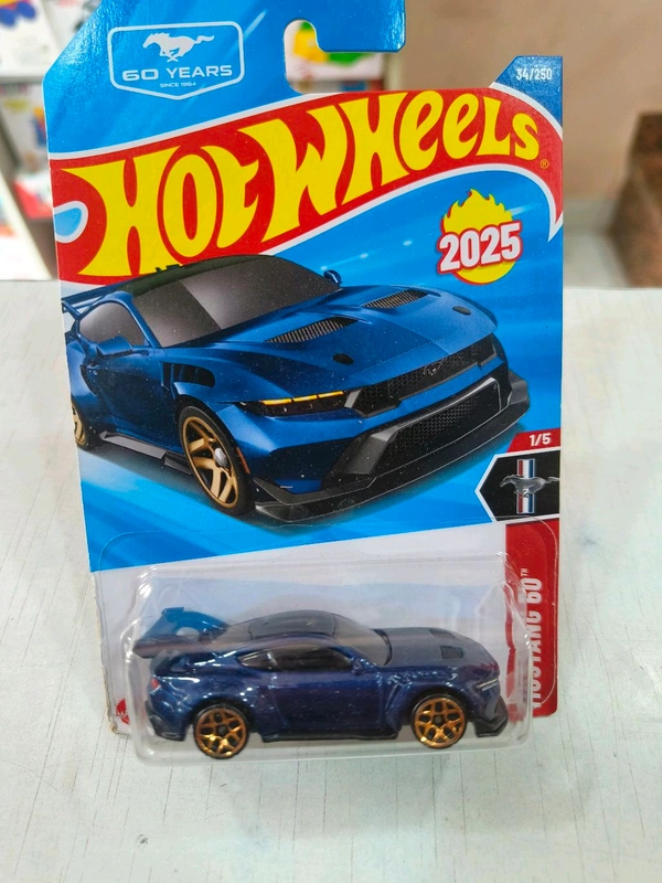Hot Wheels FORD MUSTANG GTD | Mustang 60th | Metalflake Dark Blue | 34/250