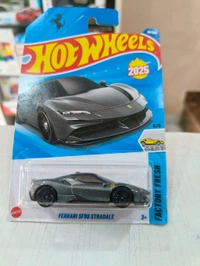 Hot Wheels FERRARI SF90 STRADALE |  Factory Fresh | Metalflake Dark Gray | 191/250