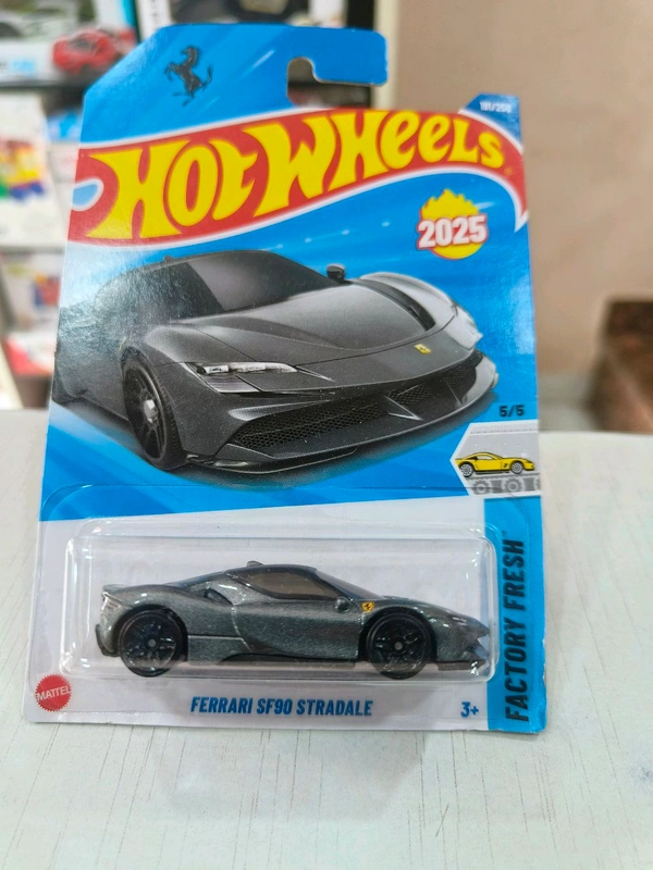 Hot Wheels FERRARI SF90 STRADALE |  Factory Fresh | Metalflake Dark Gray | 191/250