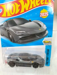 Hot Wheels FERRARI SF90 STRADALE |  Factory Fresh | Metalflake Dark Gray | 191/250