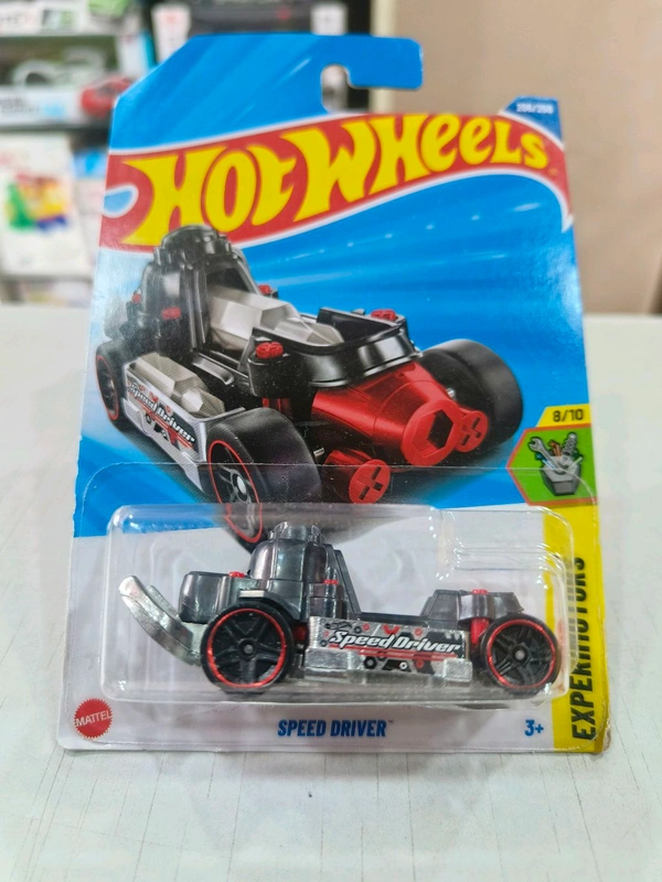 Hot Wheels SPEED DRIVER| Experimotors |Black |206/250