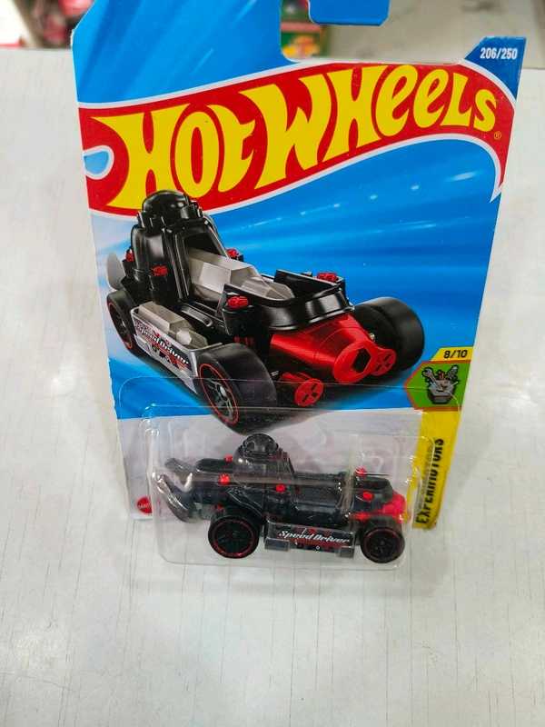 Hot Wheels SPEED DRIVER| Experimotors |Black |206/250