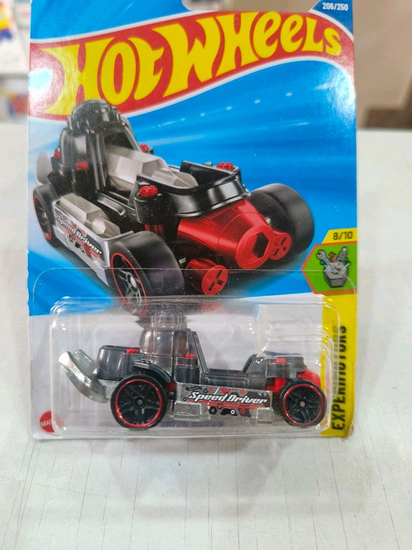 Hot Wheels SPEED DRIVER| Experimotors |Black |206/250