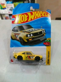 Hot Wheels MAZDA RX-3 | Peak Pursuit |Metalflake Pale Yellow | 243/250