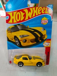 Hot Wheels 96 DODGE VIPER GTS | Then and Now | Yellow | 176/250