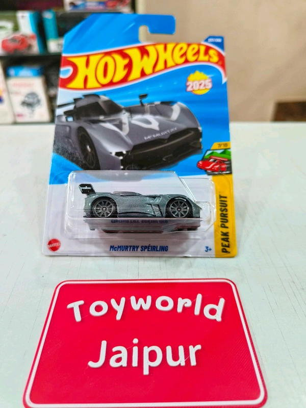 Hot Wheels McMurtry Speirling |  Peak Pursuit | Gray | 237/250