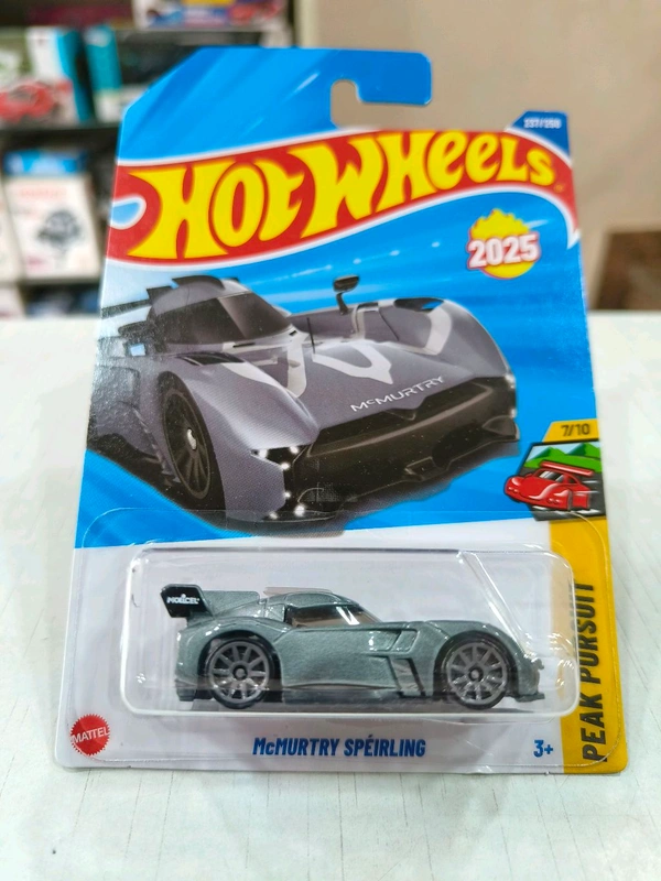 Hot Wheels McMurtry Speirling |  Peak Pursuit | Gray | 237/250