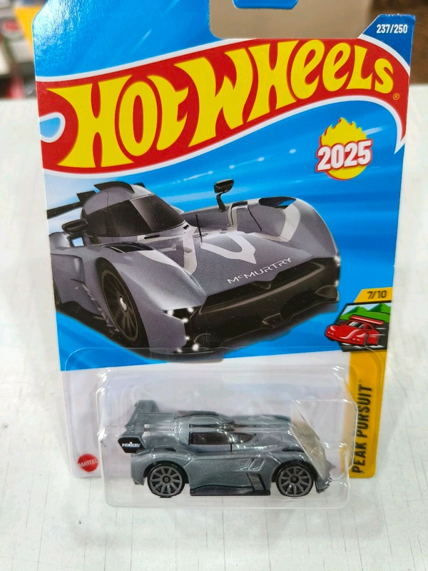 Hot Wheels McMurtry Speirling |  Peak Pursuit | Gray | 237/250