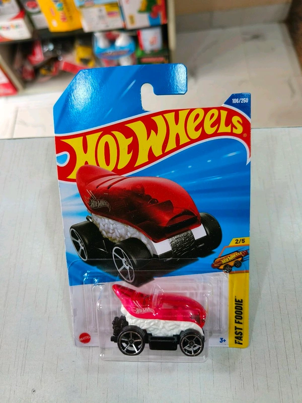 Hot Wheels Sushi Tuner | Fast Foodies | White and Red| 106/250
