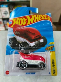 Hot Wheels Sushi Tuner | Fast Foodies | White and Red| 106/250