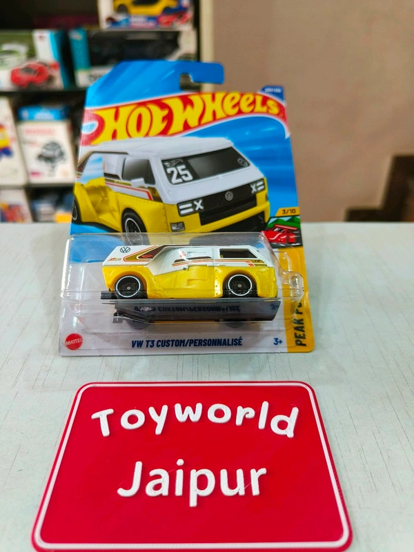 Hot Wheels VW T3 Custom |  Peak Pursuit | Yellow and White | 200/250