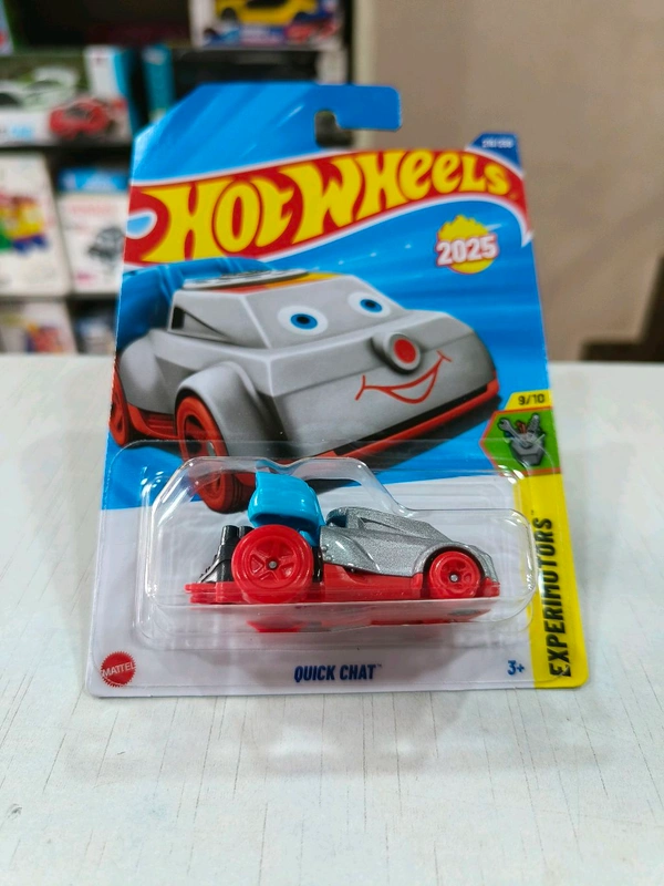 Hot Wheels Quick Chat | Experimotors |  Silver | 216/250