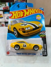 Hot Wheels Ferrari 365 GTB4 Competizione | Race Day |  Yellow | 222/250