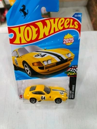 Hot Wheels Ferrari 365 GTB4 Competizione | Race Day |  Yellow | 222/250
