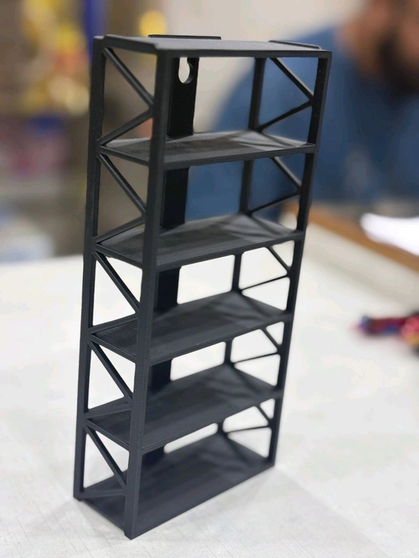 Hot Wheels Display Stand —Perfect for Showcasing Your 1:64 Die Cast Scale Model Collection (BLACK) - Black