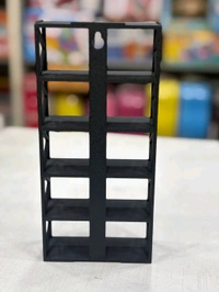 Hot Wheels Display Stand —Perfect for Showcasing Your 1:64 Die Cast Scale Model Collection (BLACK) - Black