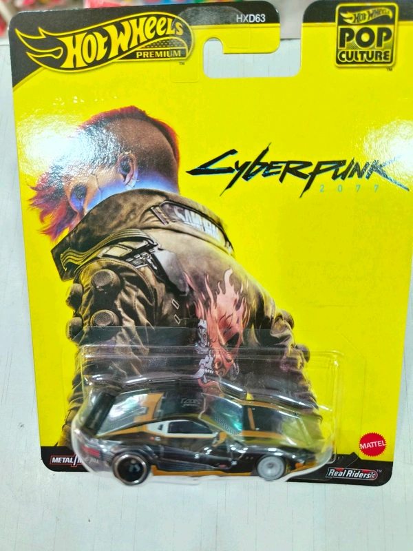 HOTWHEELS QUADRA TURBO-R V-TECH | CYBER PUNK|POP CULTURE | Hot wheels Premium | HXD63