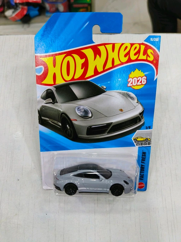 Hot Wheels Porsche 911 Carrera T | Factory Fresh | Gray | 15/250