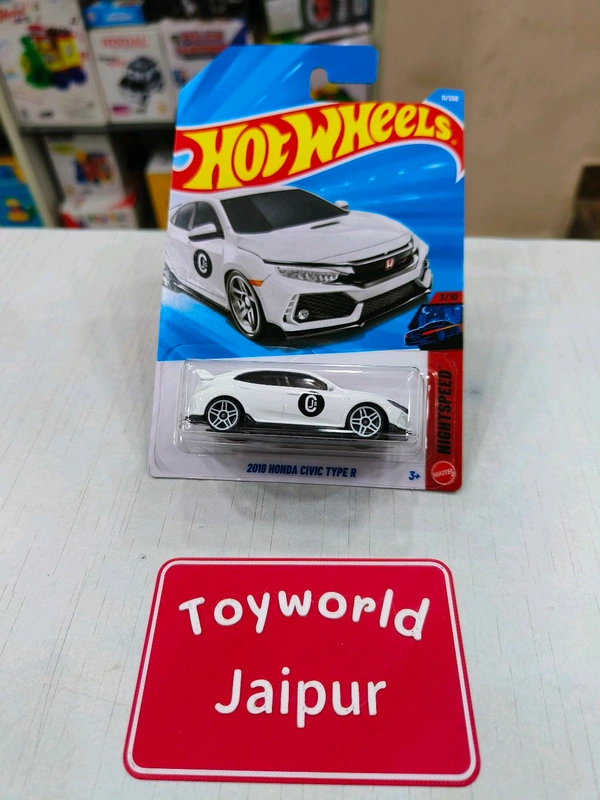 Hot Wheels 2018 Honda Civic Type R | Nightspeed | White | 11/250