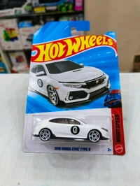 Hot Wheels 2018 Honda Civic Type R | Nightspeed | White | 11/250