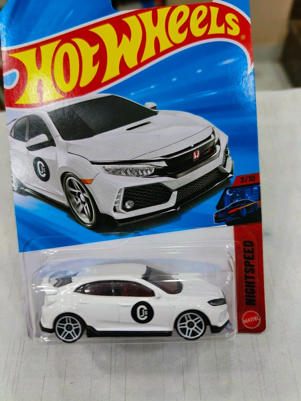 Hot Wheels 2018 Honda Civic Type R | Nightspeed | White | 11/250