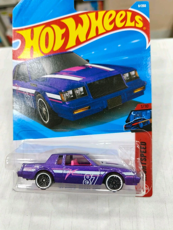 Hot Wheels 87 Buick Regal GNX | Nightspeed | Treasure hunt | Purple | 9/250