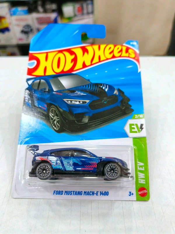 Hot Wheels Ford Mustang MACH-E 1400 |  HW EV | Blue | 8/250
