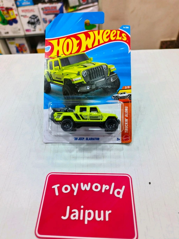 Hot Wheels '20 Jeep Gladiator | Truckin' Along | Lime Green | 14/250