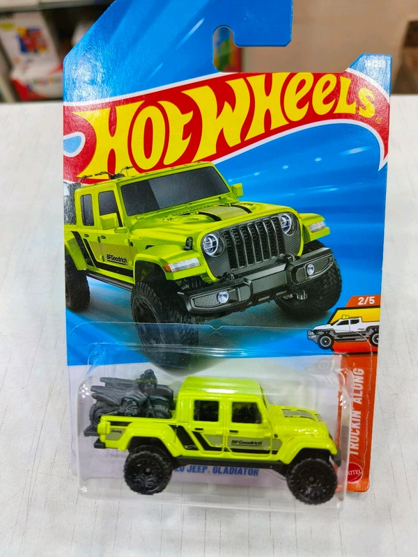 Hot Wheels '20 Jeep Gladiator | Truckin' Along | Lime Green | 14/250