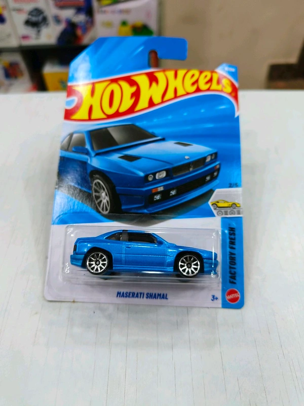 Hot Wheels Maserati Shamal | Factory Fresh | Blue | 16/250