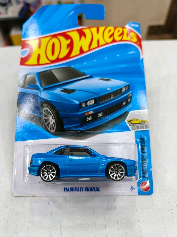 Hot Wheels Maserati Shamal | Factory Fresh | Blue | 16/250