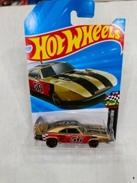 Hot Wheels '69 Dodge Charger Daytona |  HW Starting Grid | Metalflake Gold