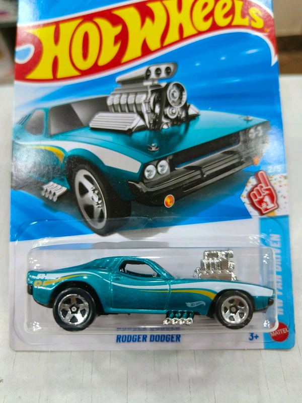 Hot Wheels Rodger Dodger | HW Fan Driven |  Teal | 19/250