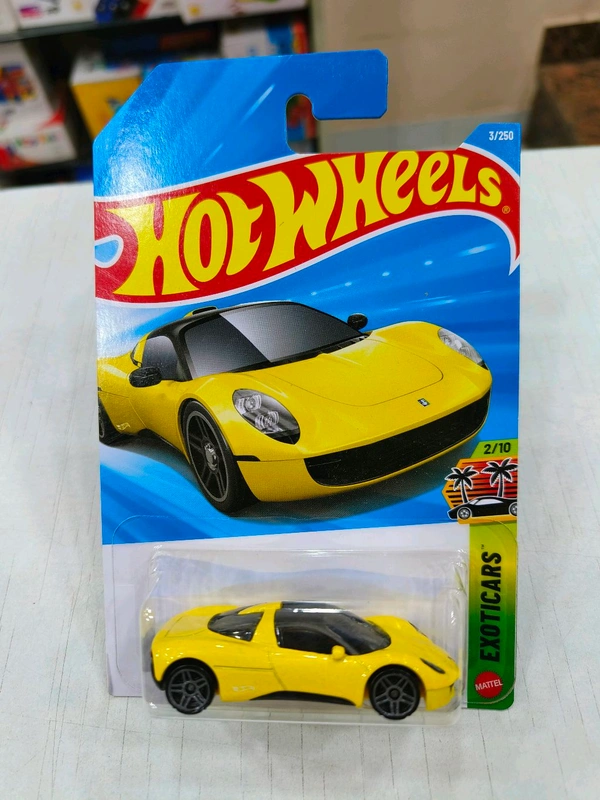 Hot Wheels Gordan Murray Automotive T.33 |  Exoticars | Yellow | 3/250