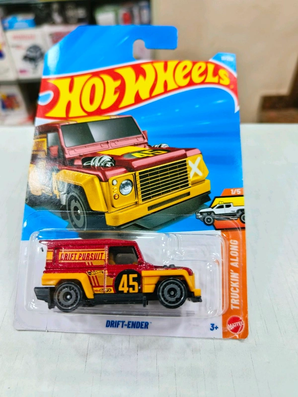 Hot Wheels Drift Ender | Truckin' Along |Red | 13/250