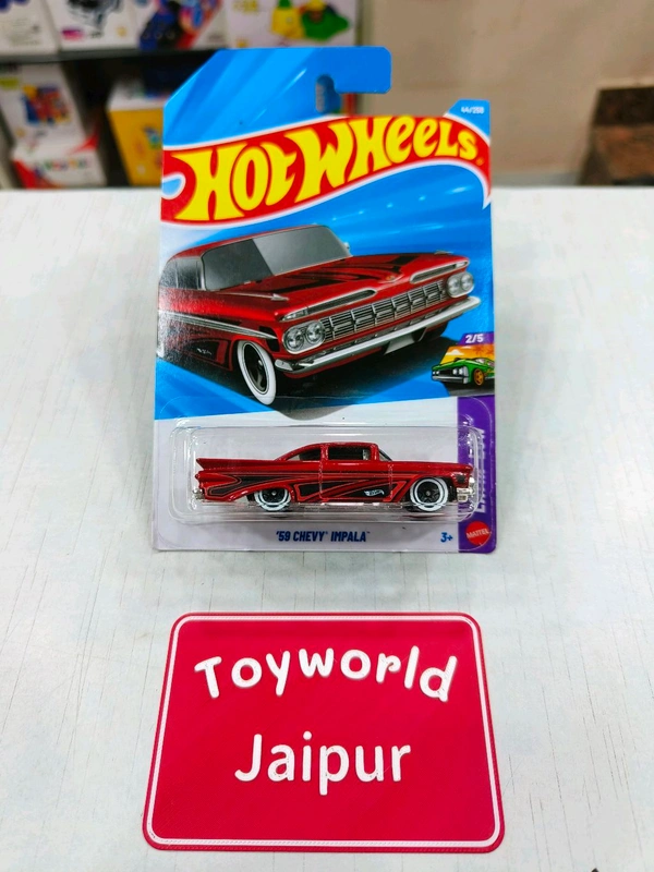 59 Chevy Impala | Layin' Low | Red | 44/250