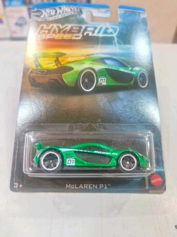 HOTWHEELS Hot Wheels SILVER SERIES | HYBRID SPEED | McLAREN P1 | GDG44