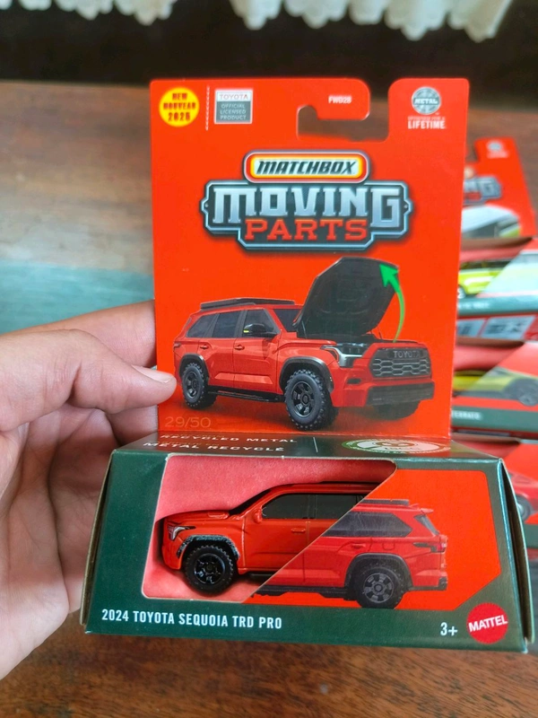 MATCHBOX MOVING PARTS | 2024 TOYOTA SEQUOIA TRD PRO | FWD28