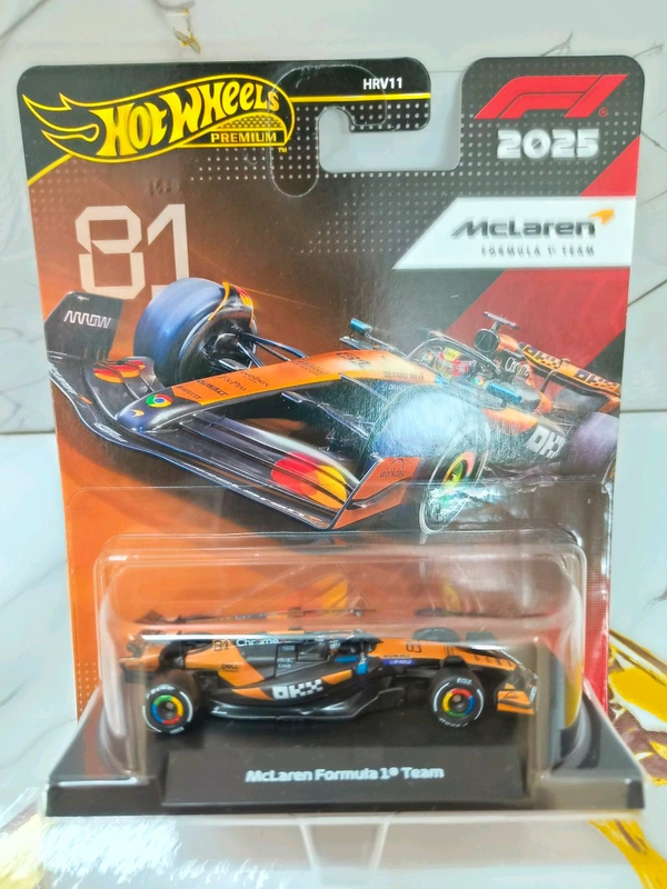 Hot Wheels PREMIUM | F1 2025 | McLaren Formula 1 Team #81 | HRV11