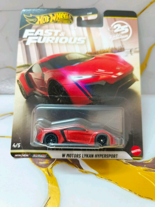 HOT WHEELS Hotwheels Premium | W MOTERS LYKAN HYPERSPORT | FAST & FURIOUS | IMPORTED | 4/5 | HNW46