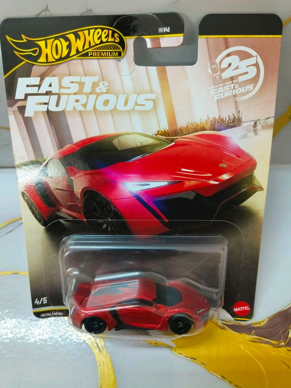 HOT WHEELS Hotwheels Premium | W MOTERS LYKAN HYPERSPORT | FAST & FURIOUS | IMPORTED | 4/5 | HNW46