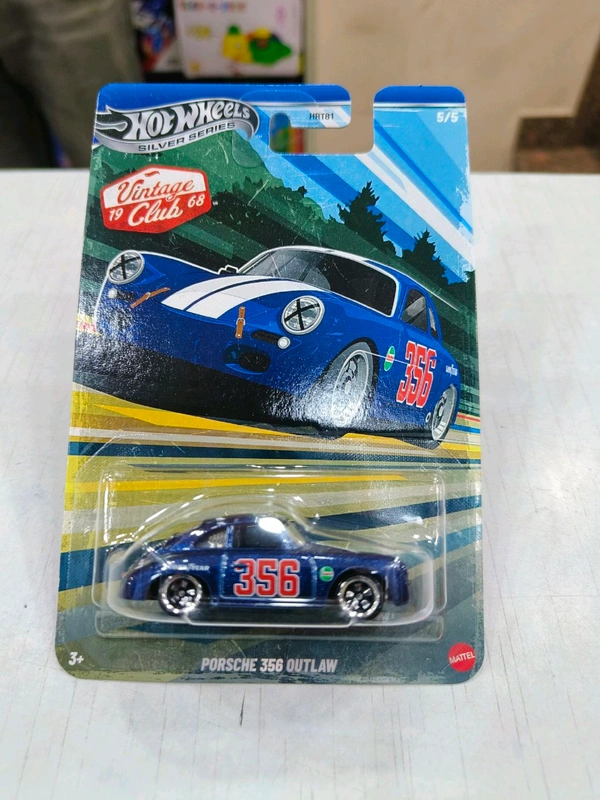 HOTWHEELS Hot Wheels SILVER SERIES | VINTAGE CLUB 1968 | SET OF 5 CARS | BMW 507 | CUSTOM '70 HONDA N600 | ALFA ROMEO GTV6 30 | PORSCHE 365 OUTLAW | '65 FORD GALAXIE | HRT81