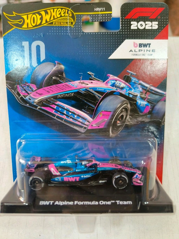 Hot Wheels PREMIUM | F1 2025 | BWT ALPINE FORMULA ONE TEAM #10 | HRV11