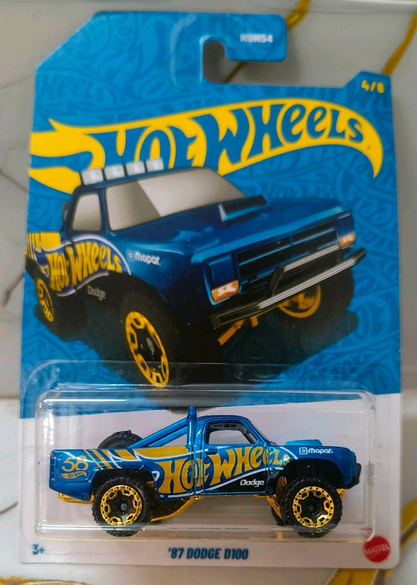 HOTWHEELS 58th Anniversary series | SET OF 5 CARS | Bone Shaker | '92 Honda Civic EG | '87 Dodge D100 | '70 Chevy Camaro RS | Subaru Brat | HDH54