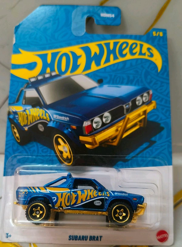 HOTWHEELS 58th Anniversary series | SET OF 5 CARS | Bone Shaker | '92 Honda Civic EG | '87 Dodge D100 | '70 Chevy Camaro RS | Subaru Brat | HDH54