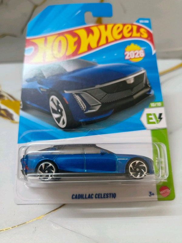 Hot Wheels Cadillac CelestIQ | HW EV | Metalflake Blue | 163/250