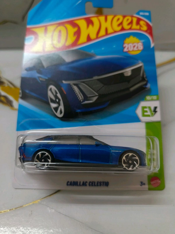 Hot Wheels Cadillac CelestIQ | HW EV | Metalflake Blue | 163/250